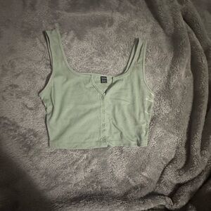 SHEIN green tank top